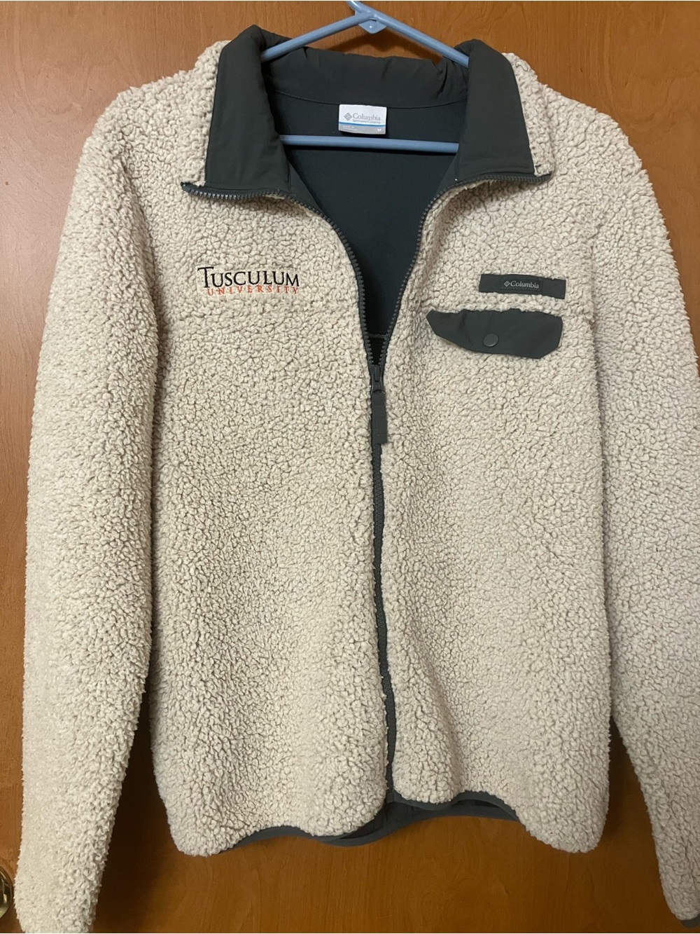 Columbia Tusculum University Women's Full Zip Outdoor Fleece Size Medium